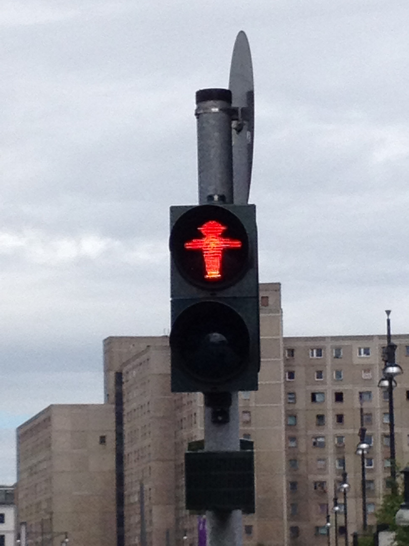 Ampelmännchen rot