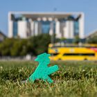 Ampelmännchen vordem Kanzleramt