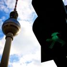 Ampelmännchen vs. Fernsehturm