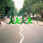 Ampelmann zu Besuch. Abbey Road