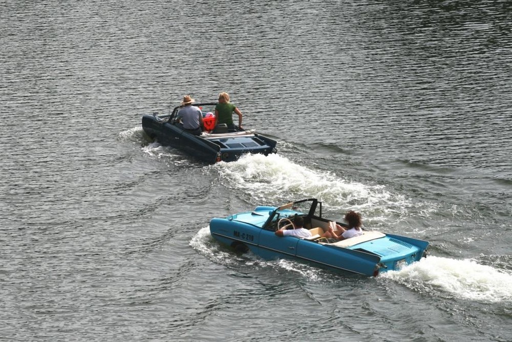 Ampficar-"Rennen" oder Geisterfahrer?