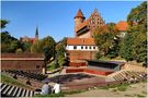 Amphitheater an der Burg in Olsztyn von Peter Smiarowski