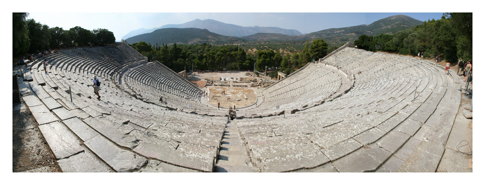 Amphitheater im Asklepiosheiligtum von Epidauros