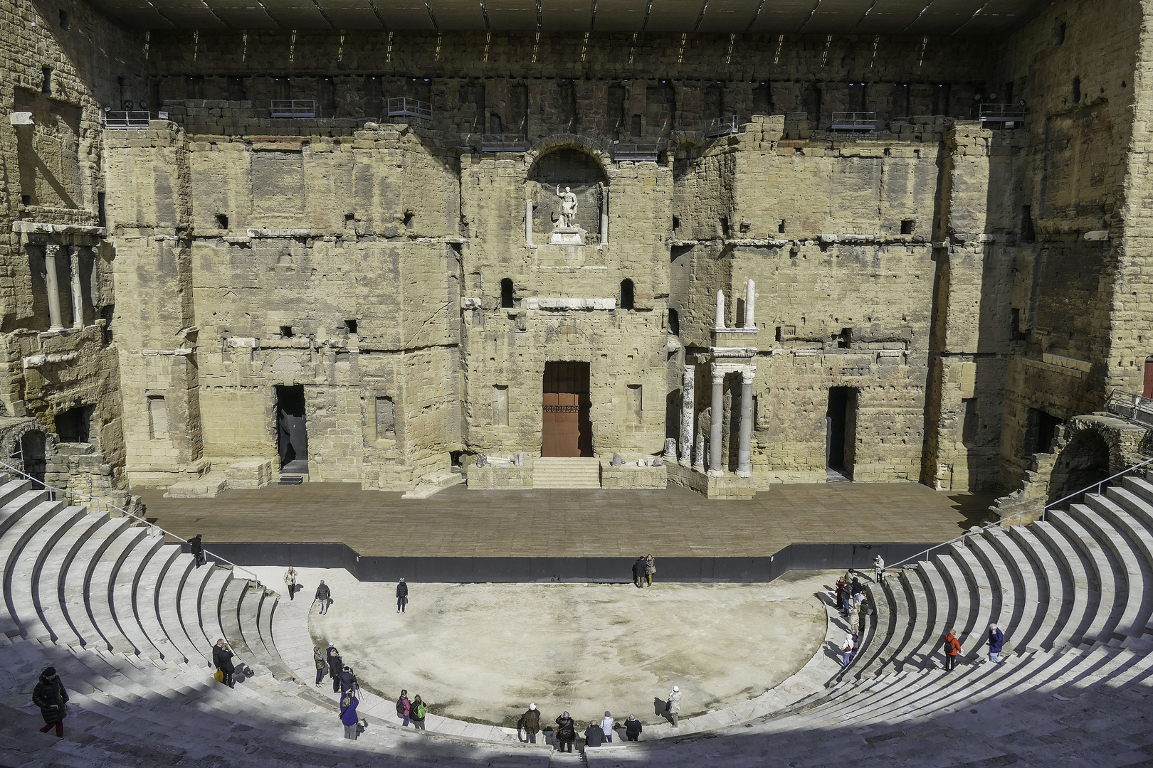 Amphitheater in Orange, Südfrankreich