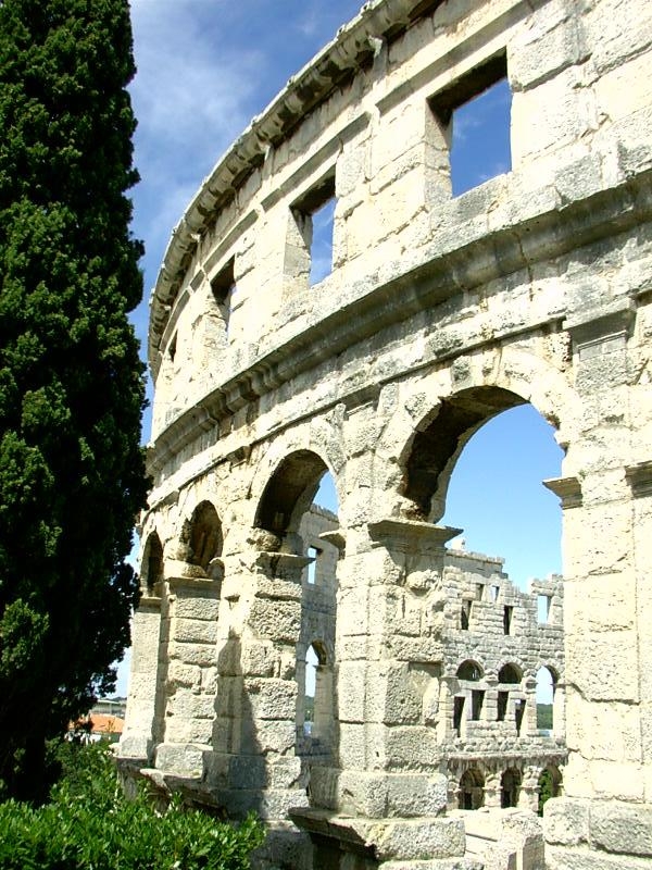 Amphitheater in Pula