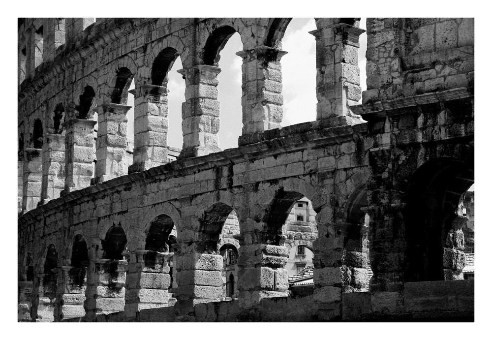 Amphitheater in Pula, Istrien