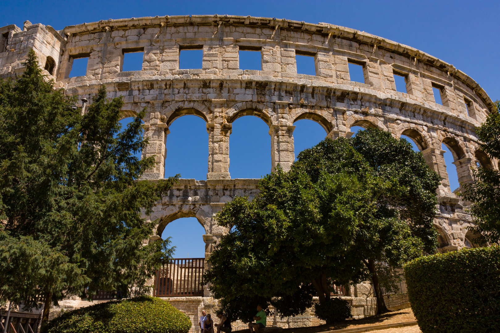 Amphitheater in Pula (Kroatien)