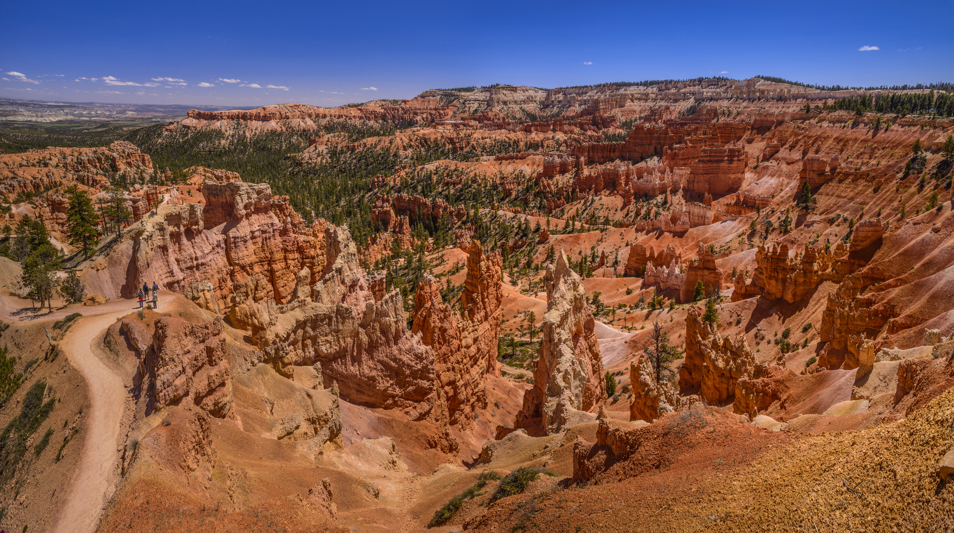 Amphitheater, Queens Garden, Bryce Canyon NP, Utah, USA