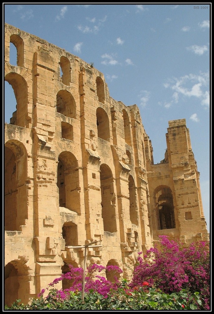 Amphitheater von El Jem in Tunesien