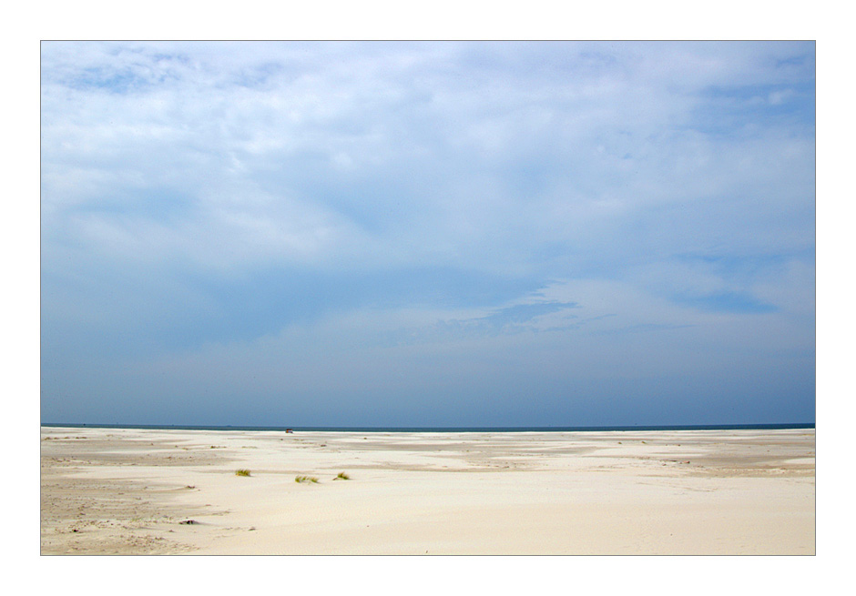 Amrum 2004 - manchmal ist der Strand weiter weg ...