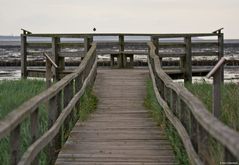 Amrum / Aussichtsplattform am Watt