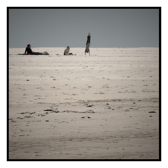 Amrum - Familie am Strand