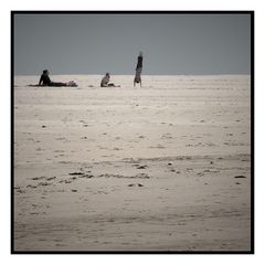 Amrum - Familie am Strand