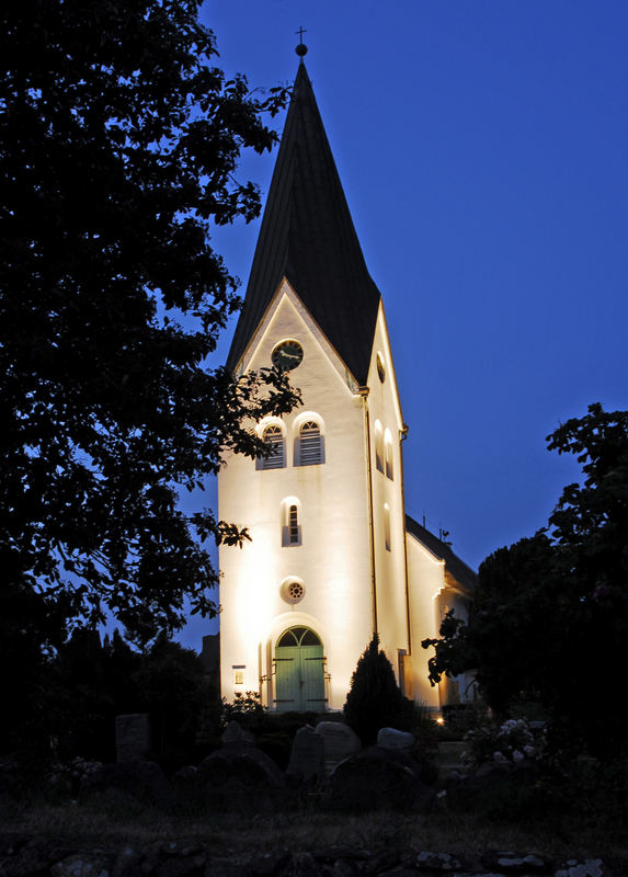 Amrum-Nebel-Kirche