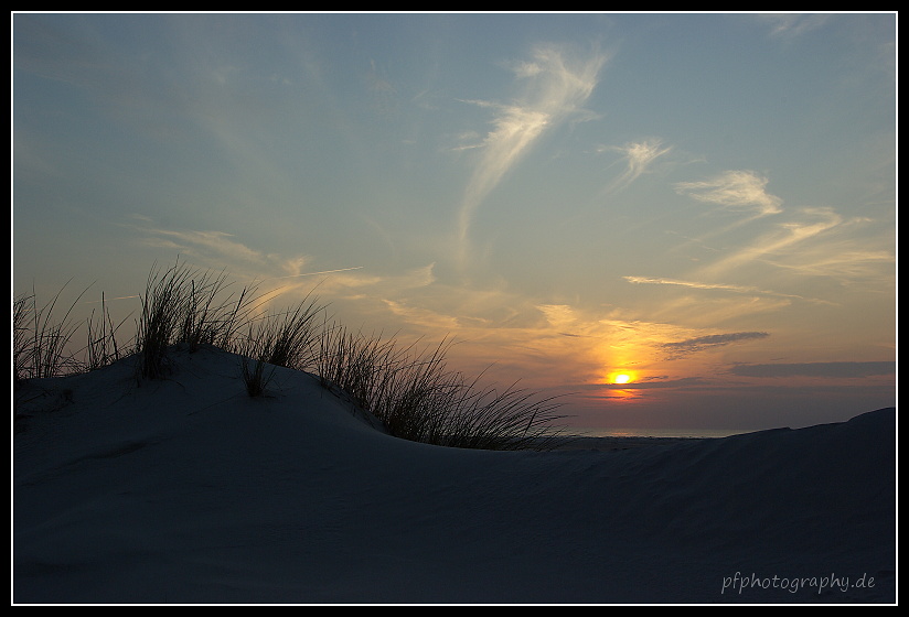 Amrum Strand / Sundown