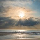 Amrumer Strand bei Nebel