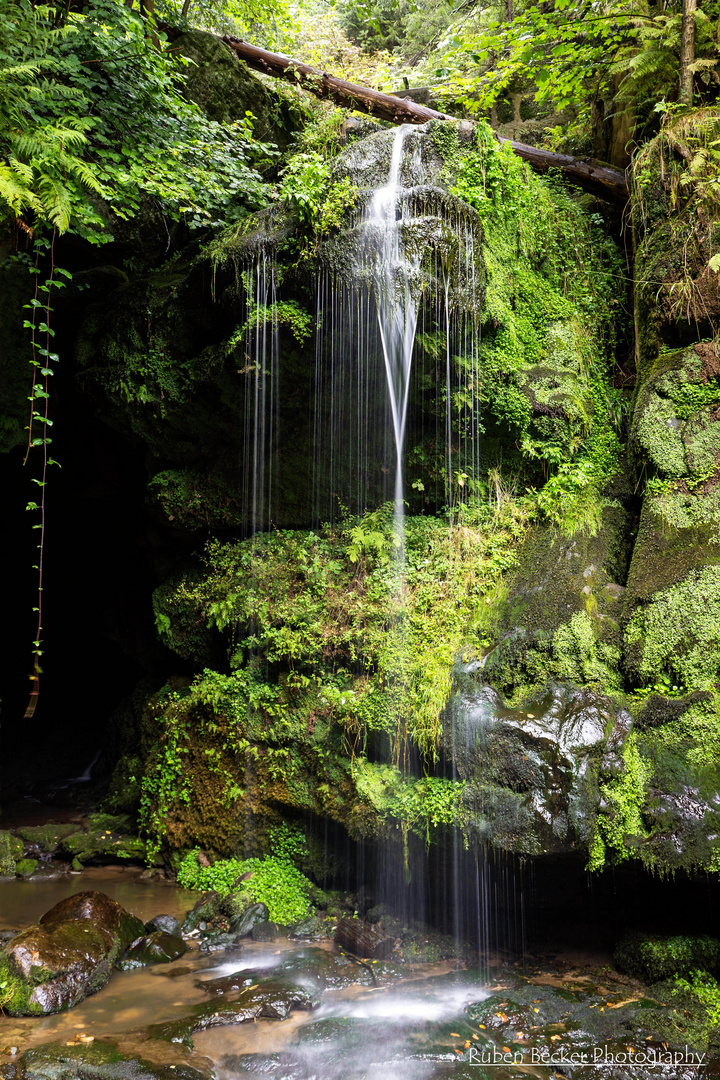 Amselfall im Elbsandsteingebirge