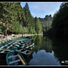 Amselsee, Sächsische Schweiz - Kurort Rathen.