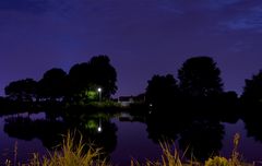 Amstel river by night