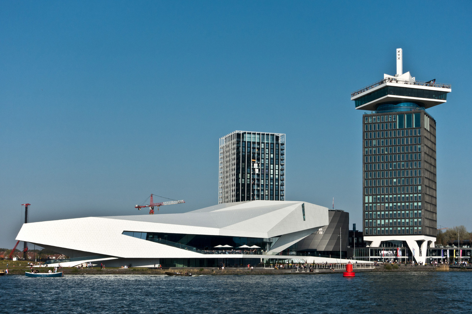 Amsterdam - Adam Lookout und Eye Filmmuseum