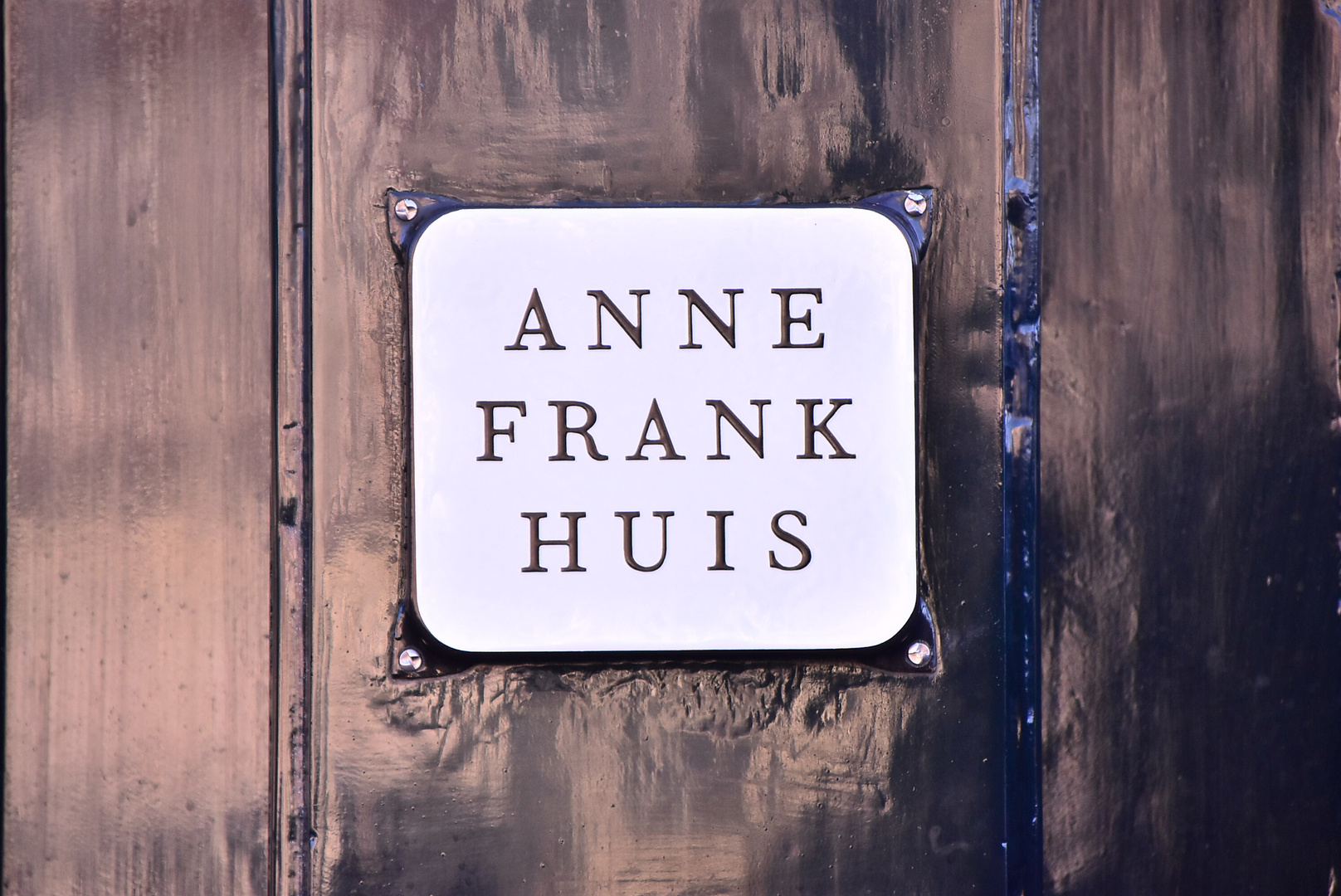 Amsterdam Anne Frank Haus Februar 2018 Foto Bild Europe
