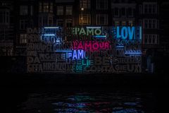 Amsterdam at night