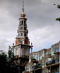 Amsterdam: begebarer Kirchturm mit schöner Aussicht