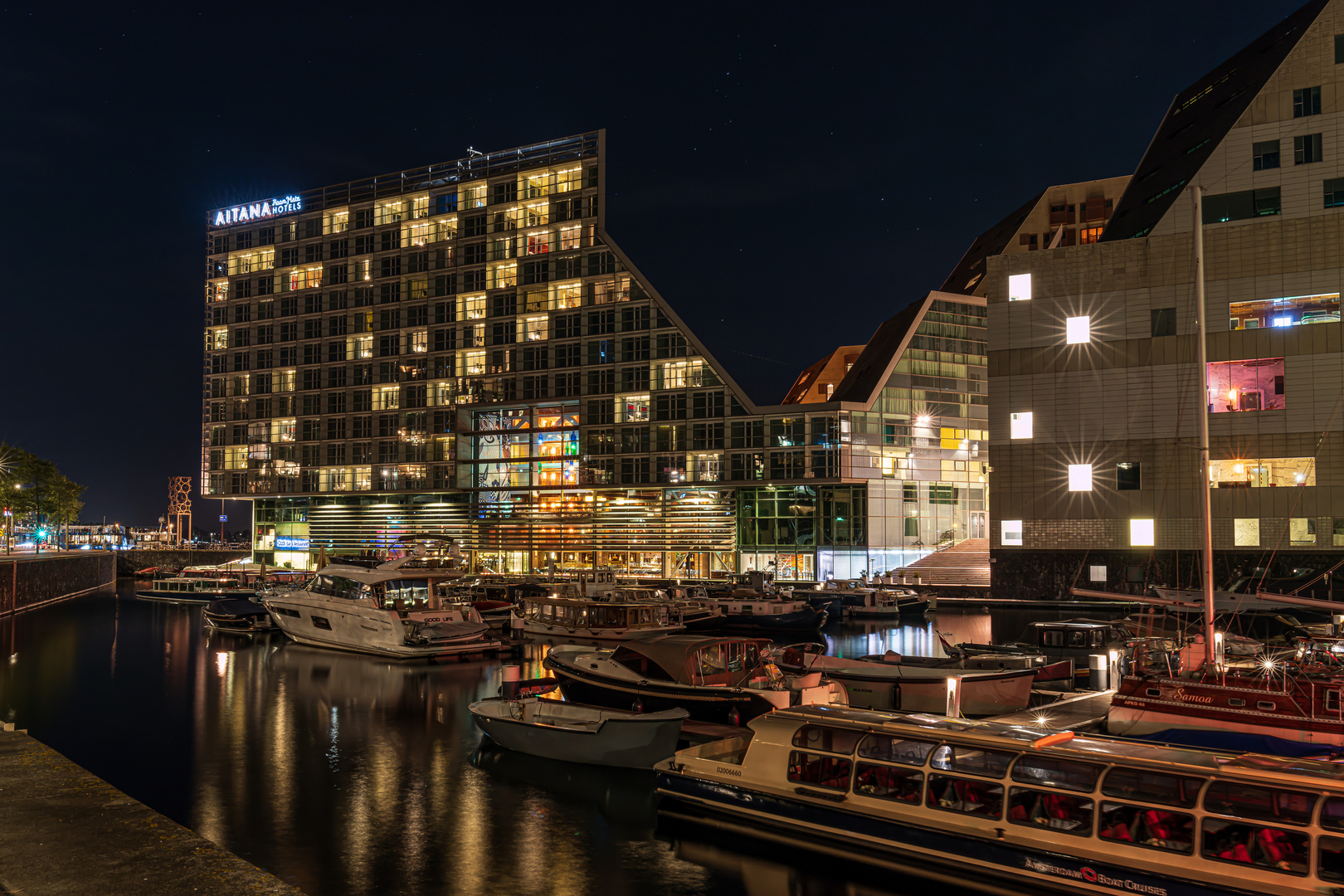 Amsterdam bei Nacht