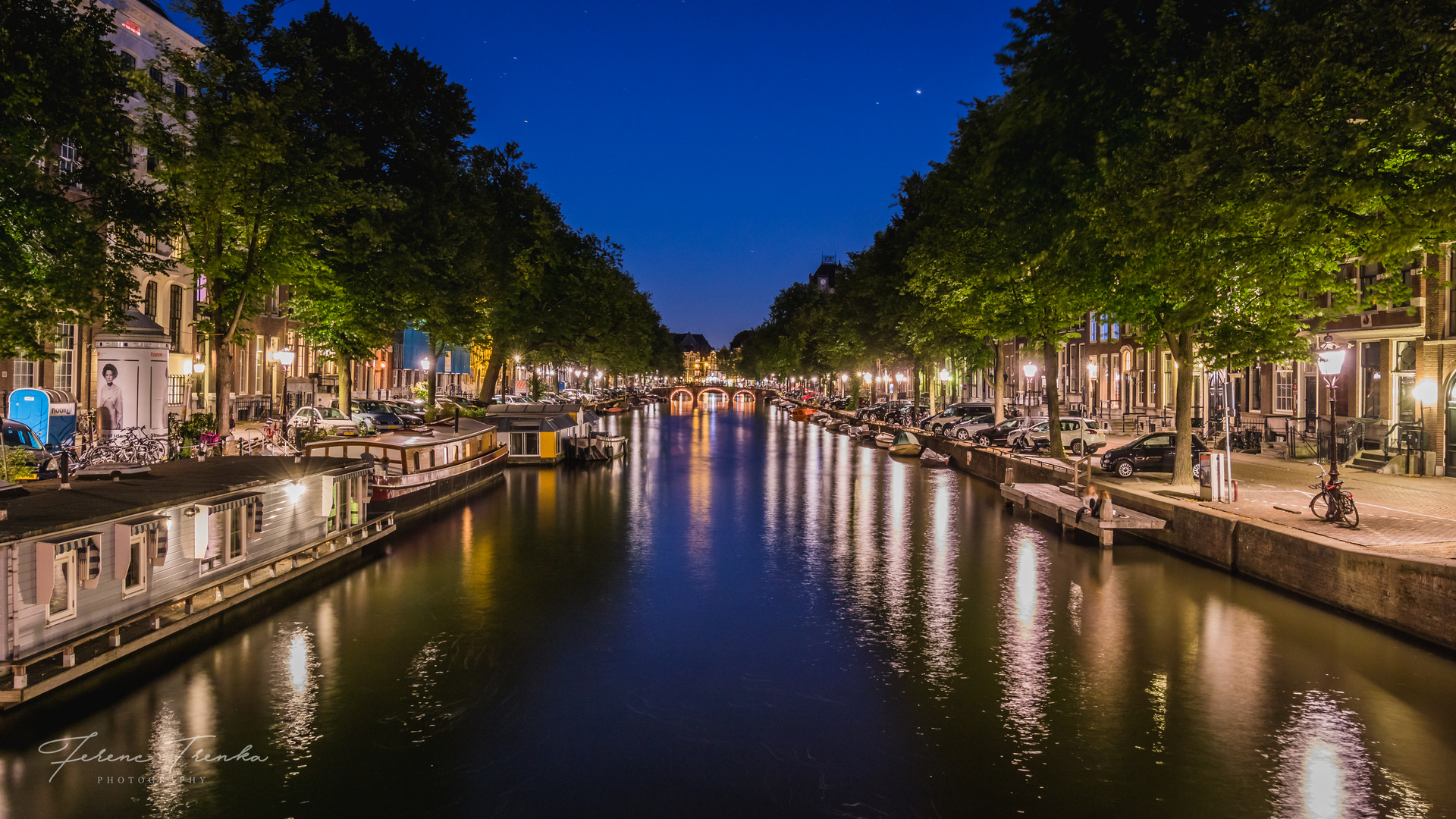 Amsterdam bei Nacht