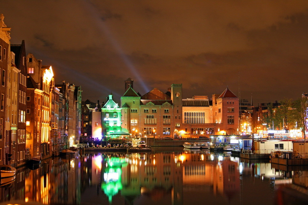 Amsterdam bei Nacht