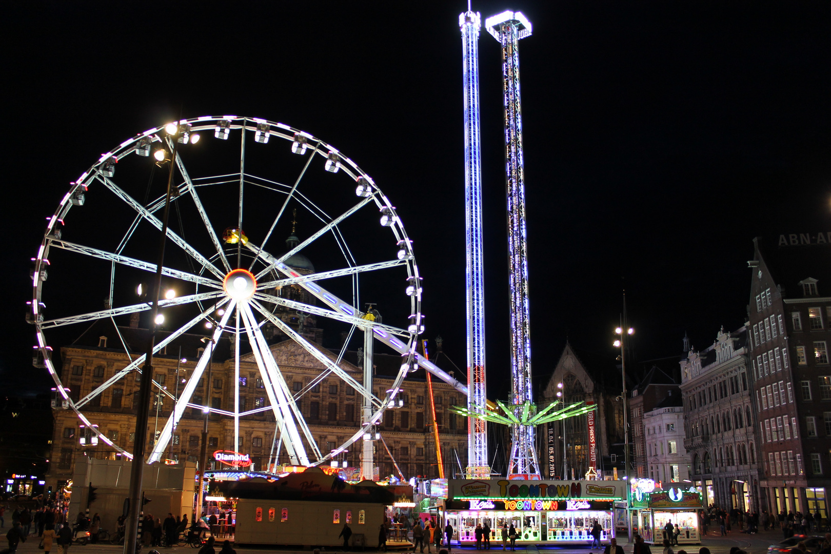 Amsterdam bei Nacht