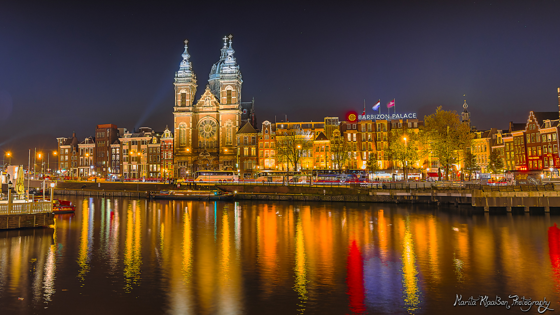 Amsterdam bei Nacht