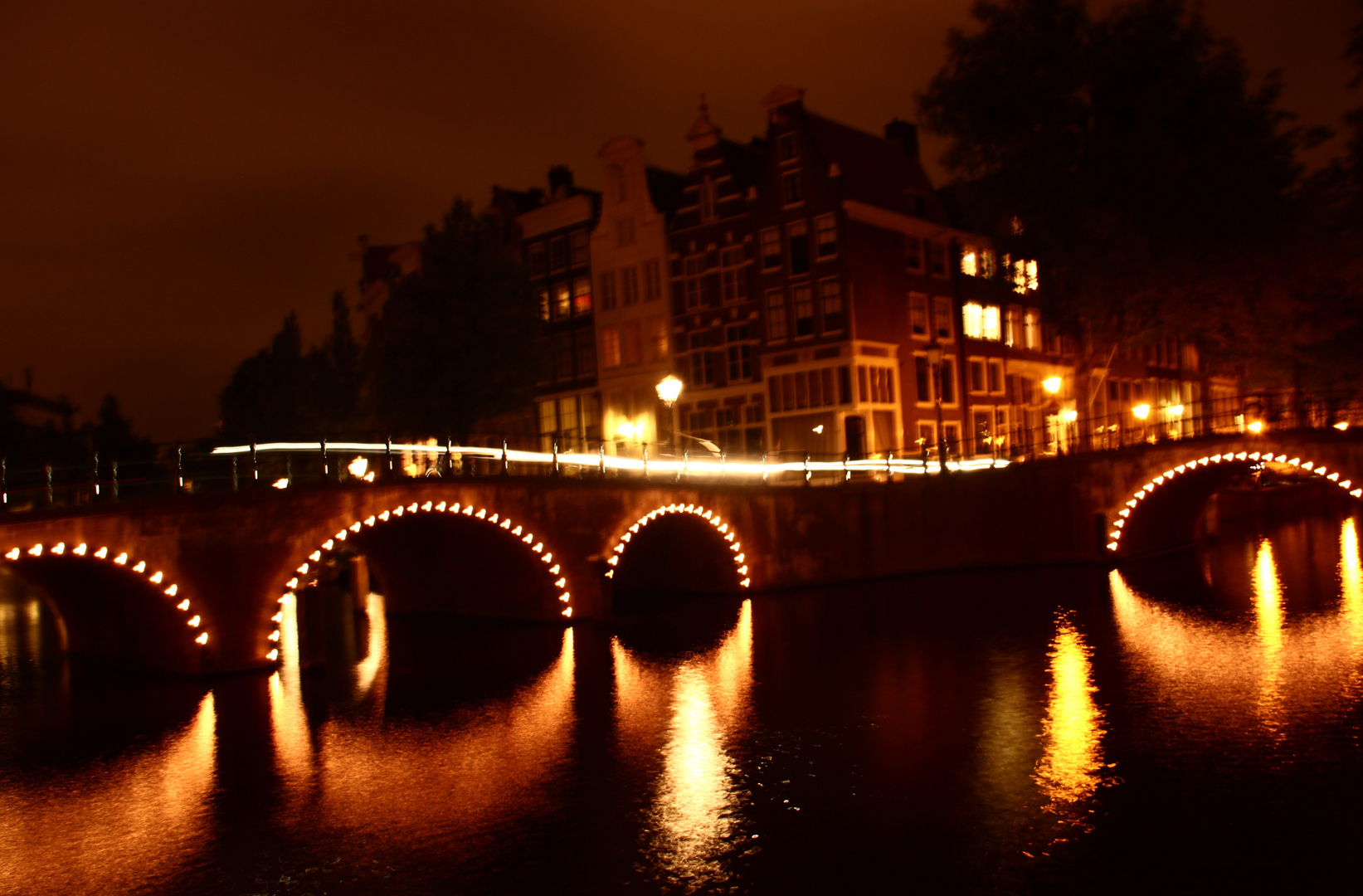 Amsterdam bei Nacht