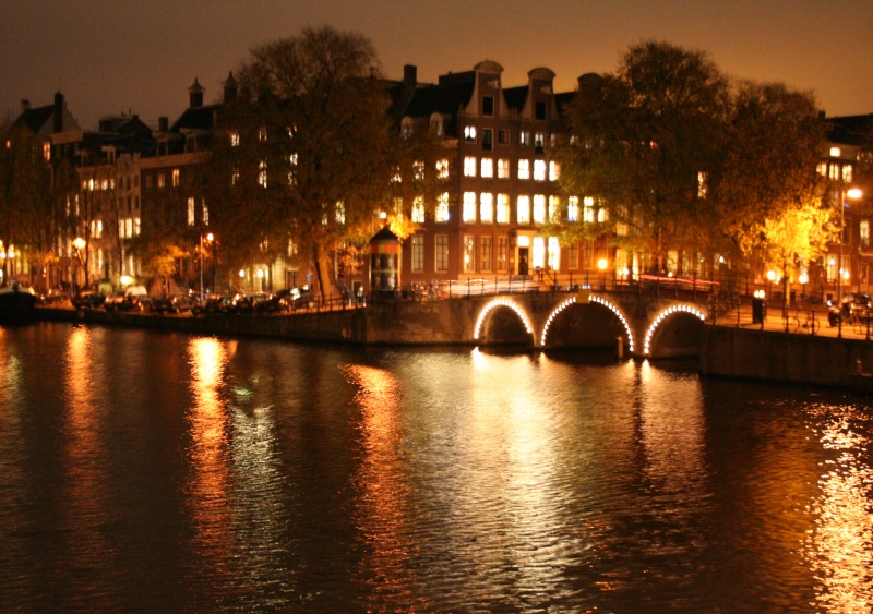 Amsterdam bei Nacht