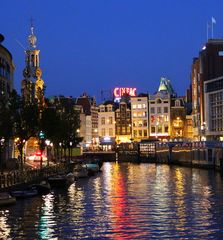 Amsterdam bei Nacht