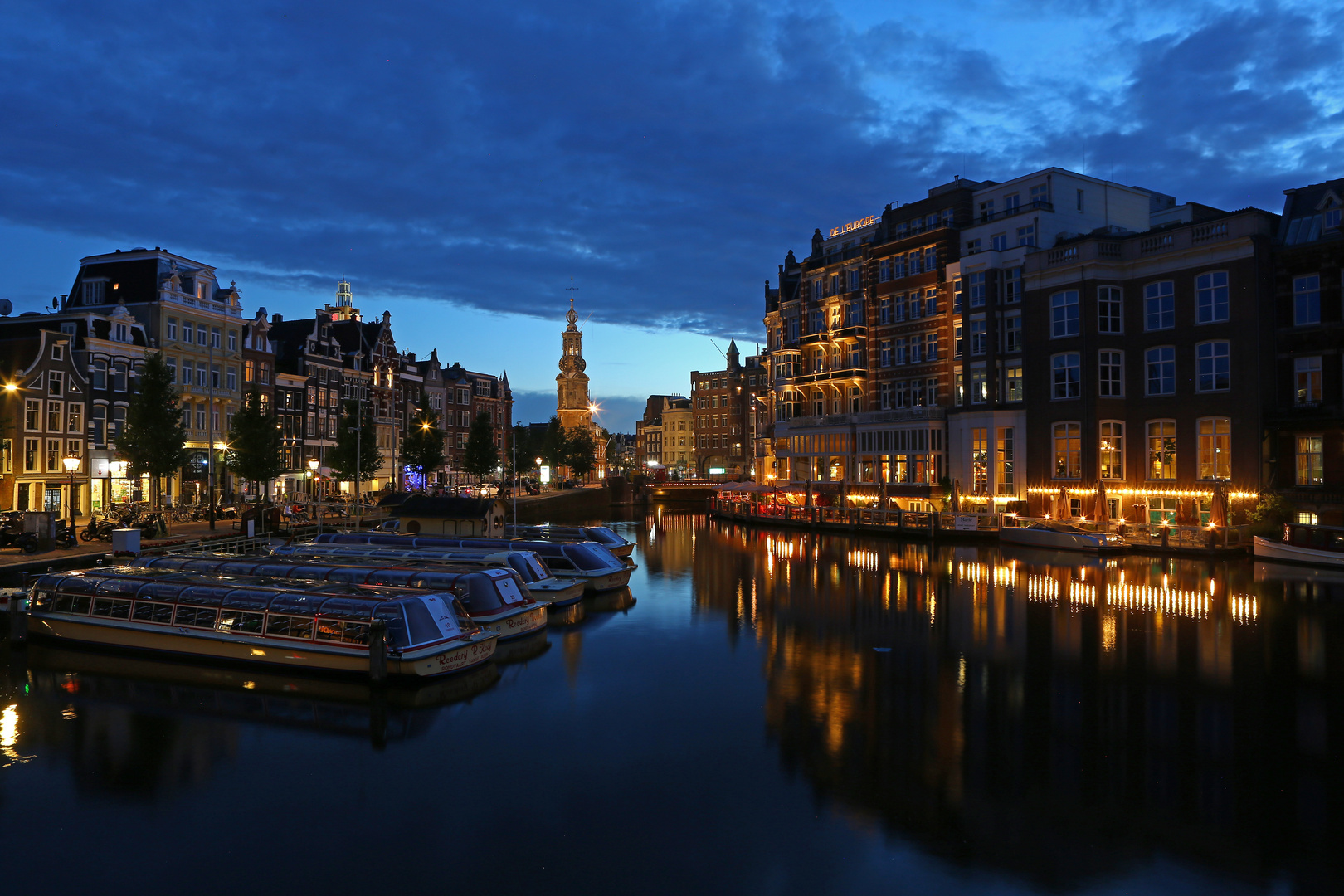 Amsterdam bei Nacht