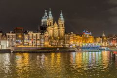 Amsterdam bei Nacht