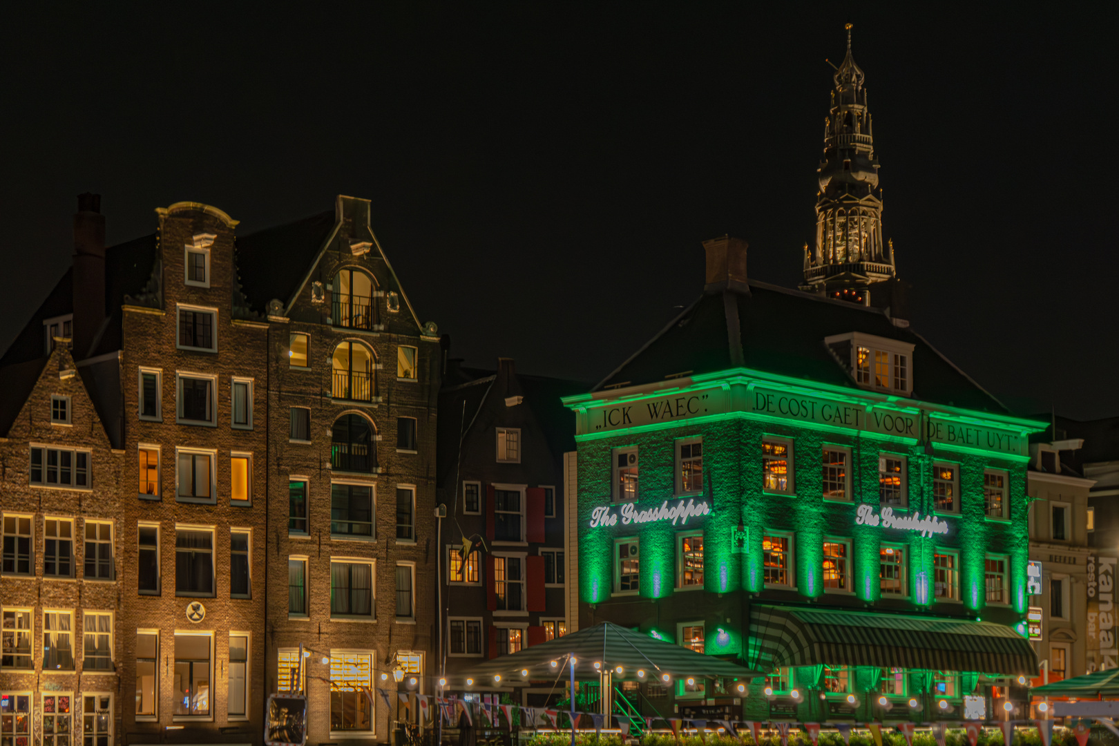 Amsterdam bei Nacht