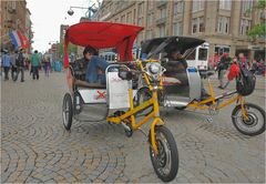 Amsterdam Bike Taxi is er klaar mee...