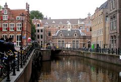 Amsterdam: Blick auf die Universität - Gebäude Nr. 2