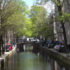 Amsterdam, Blick entlang einer Gracht