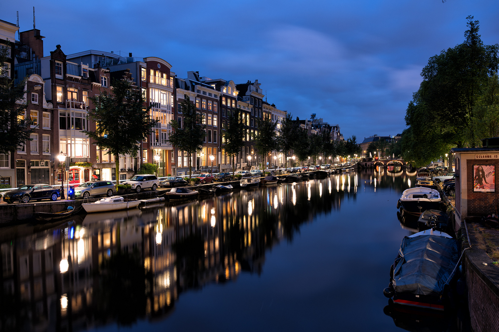 Amsterdam blue hour 