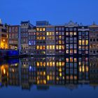 Amsterdam by night.
