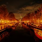 Amsterdam Canal at Night