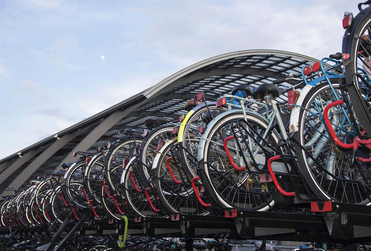 Amsterdam Central Station Bicycles fc
