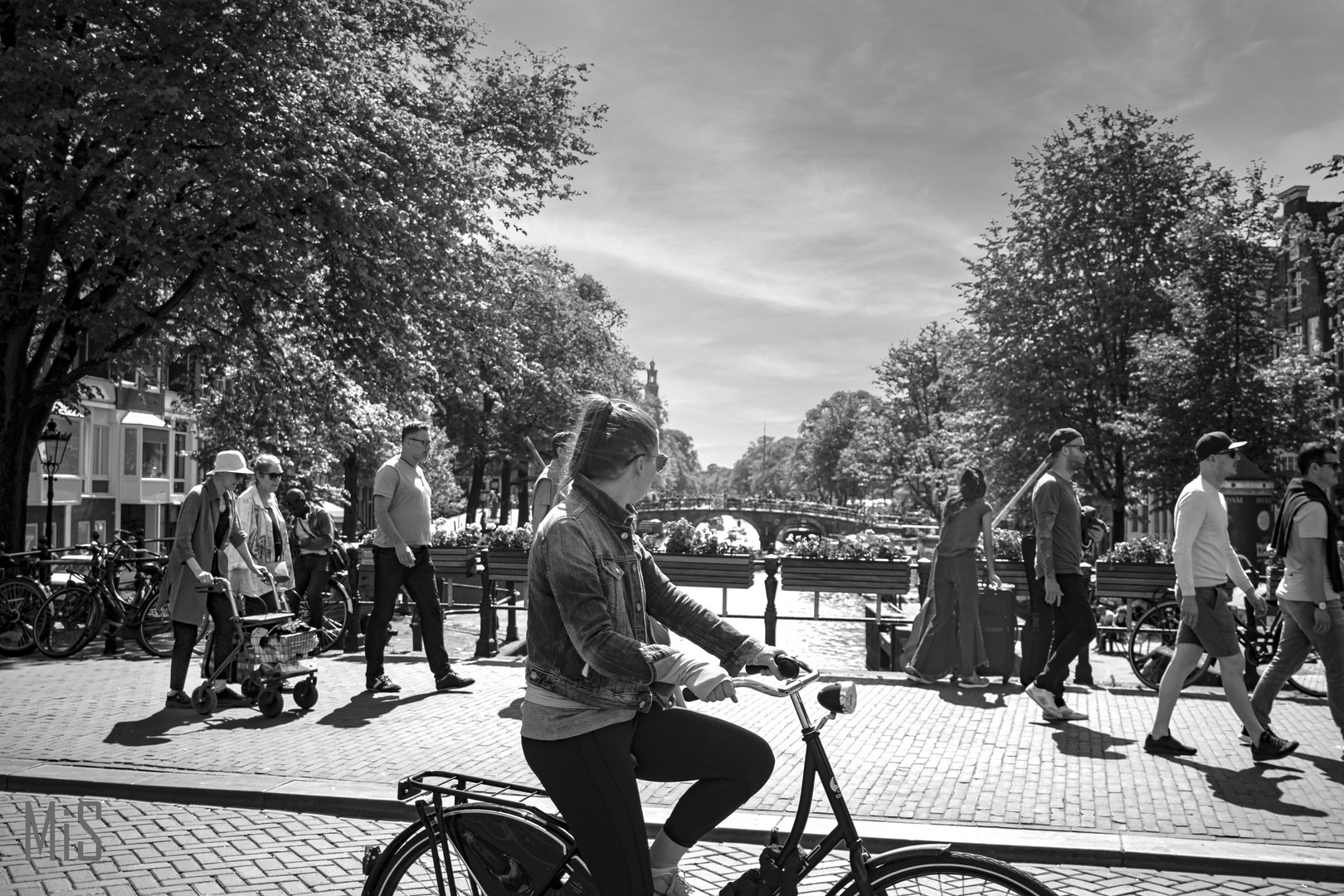 Amsterdam en bicicleta