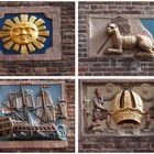 Amsterdam: Fassadenreliefs