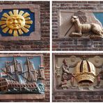 Amsterdam: Fassadenreliefs