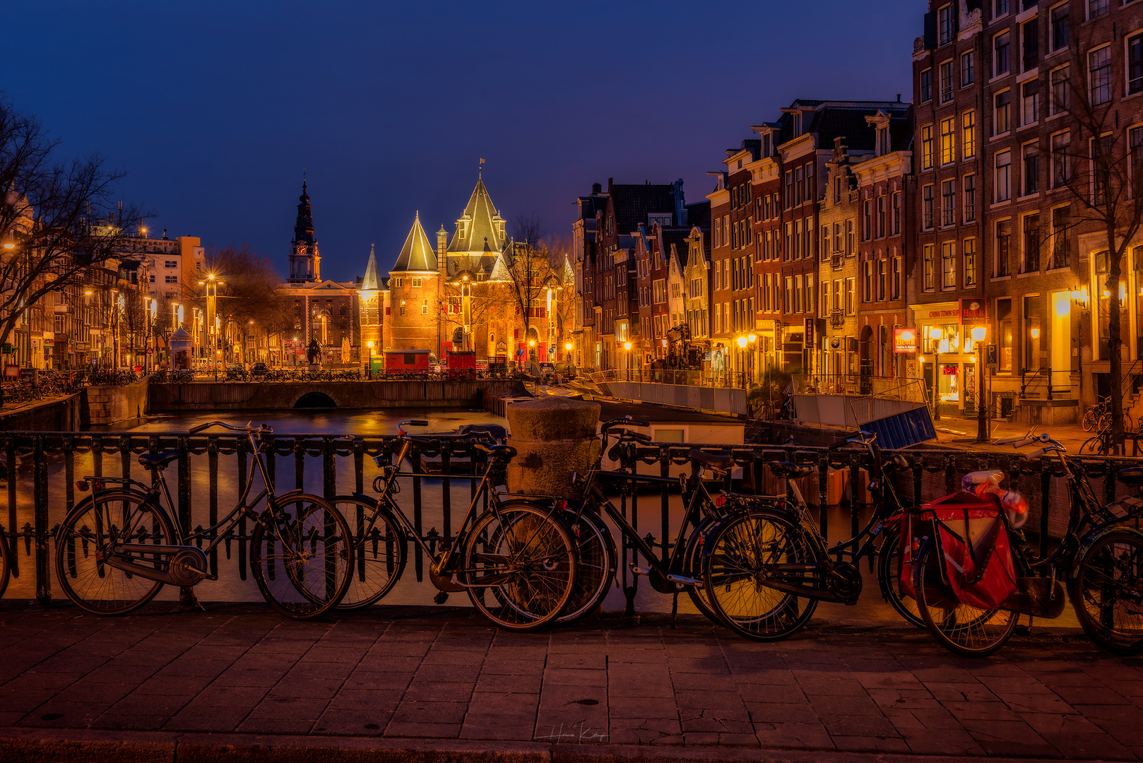 Amsterdam früh morgens