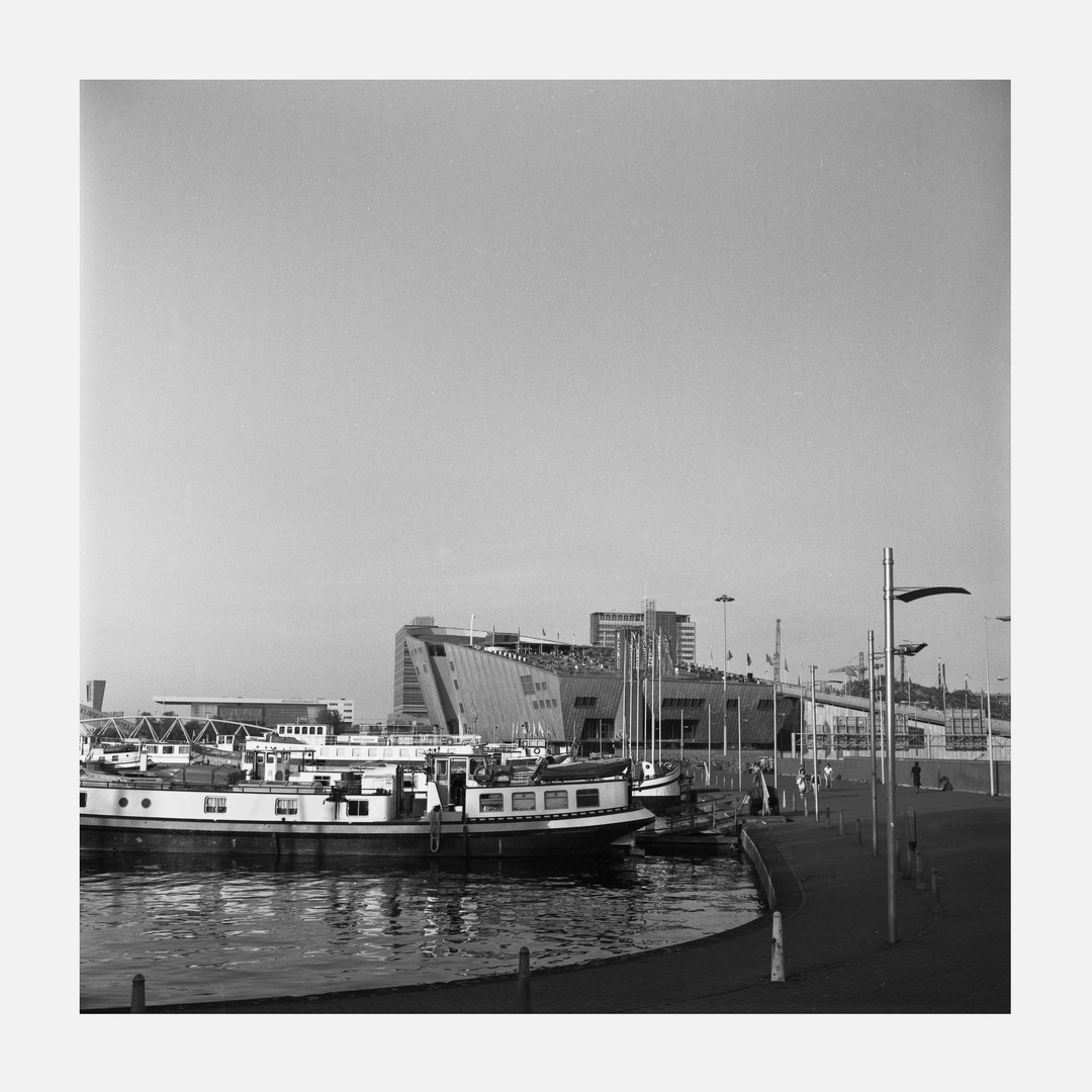 Amsterdam Hafen - analog